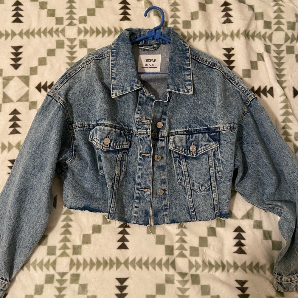Cropped Denim Jacket